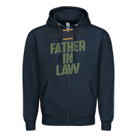 Navy World's Greatest Father-In-Law - Dad and Grandpa Zipper Hoodie - artisFamous
