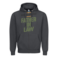 Smoke World's Greatest Father-In-Law - Dad and Grandpa Zipper Hoodie - artisFamous
