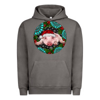 Pigment Tornado Baby Pig Christmas Urban Hoodie - RanaPortraitStore