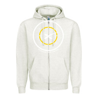 Oatmeal Heather spacex drone ship Zipper Hoodie - artisFamous