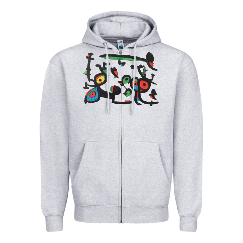 Contemporary Miro Zipper Hoodie by artisFamous | Teevron