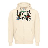 Sandshell Contemporary Miro Zipper Hoodie - artisFamous