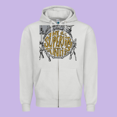 The Oc Supertones Zipper Hoodie Designed By Artisfamous