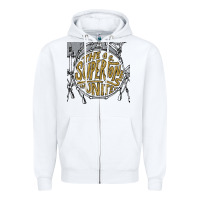 White the oc supertones Zipper Hoodie - artisFamous
