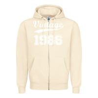 Sandshell vintage 1986 Zipper Hoodie - artisFamous