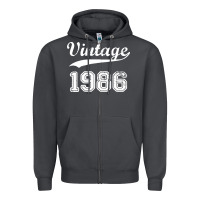 Smoke vintage 1986 Zipper Hoodie - artisFamous