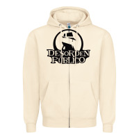 Sandshell desorden publico Zipper Hoodie - artisFamous