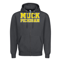 Smoke muck fichigan Zipper Hoodie - artisFamous