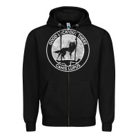 Black fantastic mr fox wolf canis mountain Zipper Hoodie - artisFamous