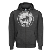 Charcoal Heather fantastic mr fox wolf canis mountain Zipper Hoodie - artisFamous