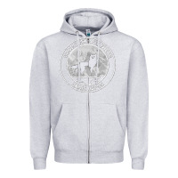 Heather Grey fantastic mr fox wolf canis mountain Zipper Hoodie - artisFamous