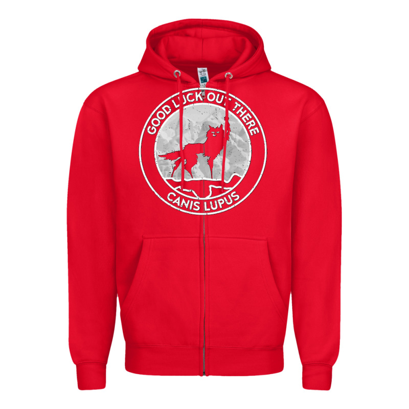 Fantastic Mr Fox Wolf Canis Mountain Zipper Hoodie by artisFamous | Teevron
