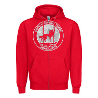 Red fantastic mr fox wolf canis mountain Zipper Hoodie - artisFamous