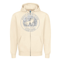 Sandshell fantastic mr fox wolf canis mountain Zipper Hoodie - artisFamous