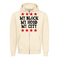Sandshell my block my hood my city Zipper Hoodie - artisFamous