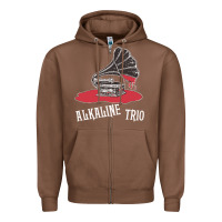 Chestnut alkaline trio Zipper Hoodie - artisFamous