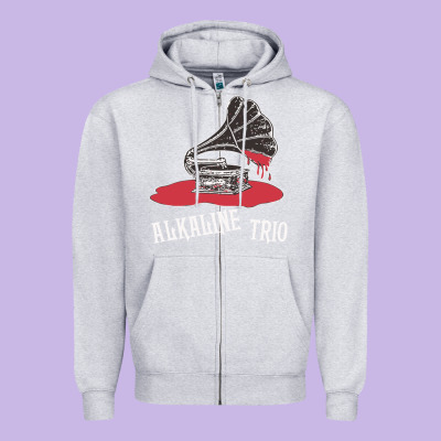 Alkaline Trio Zipper Hoodie Designed By Artisfamous