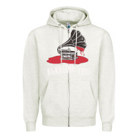 Oatmeal Heather alkaline trio Zipper Hoodie - artisFamous