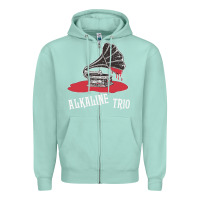 Seafoam alkaline trio Zipper Hoodie - artisFamous