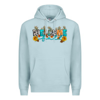 Blue Mist Welcome fall Premium Hoodie - Artiststas