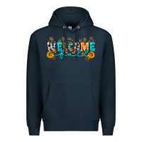 Navy Welcome fall Premium Hoodie - Artiststas