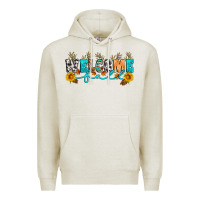 Oatmeal Heather Welcome fall Premium Hoodie - Artiststas
