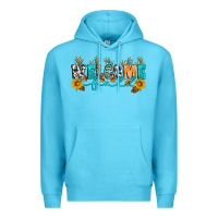 Ocean Blue Welcome fall Premium Hoodie - Artiststas