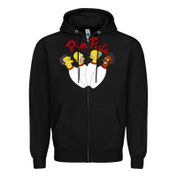Black pin pals The Simpsons Zipper Hoodie - artisFamous