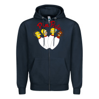 Navy pin pals The Simpsons Zipper Hoodie - artisFamous
