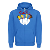 True Royal pin pals The Simpsons Zipper Hoodie - artisFamous