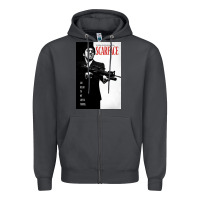 Smoke scarfaces Zipper Hoodie - artisFamous
