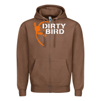 Chestnut dirty bird Zipper Hoodie - artisFamous