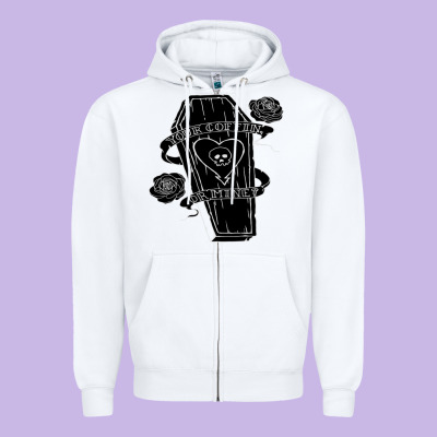 Alkaline Trio Zipper Hoodie Designed By Artisfamous
