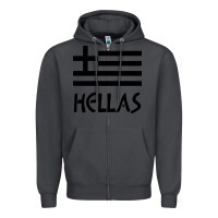 Smoke greece hellas Zipper Hoodie - artisFamous