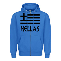 True Royal greece hellas Zipper Hoodie - artisFamous