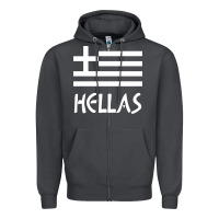 Smoke greece hellas Zipper Hoodie - artisFamous