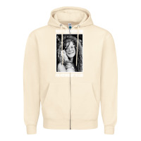 Sandshell vintage janis arts joplin Zipper Hoodie - artisFamous