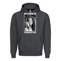 Smoke vintage janis arts joplin Zipper Hoodie - artisFamous