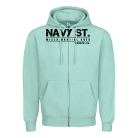 Seafoam navy street kingdom mma mixed martial arts Zipper Hoodie - artisFamous