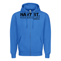 True Royal navy street kingdom mma mixed martial arts Zipper Hoodie - artisFamous