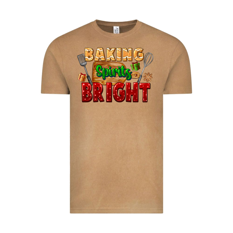 Baking Spirits Bright Vintage Tee by FaDigitalArtStudio | Teevron