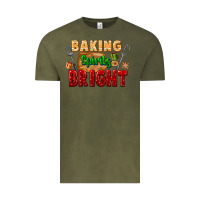 Vintage Olive baking spirits bright Vintage Tee - FaDigitalArtStudio