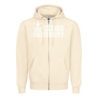 Sandshell columbia university Zipper Hoodie - artisFamous