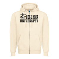 Sandshell columbia university Zipper Hoodie - artisFamous