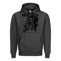Charcoal Heather Beartooth Zipper Hoodie - artisFamous