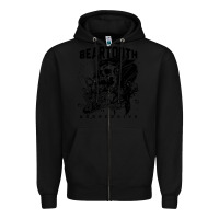 Black Beartooth Zipper Hoodie - artisFamous
