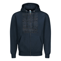 Navy princess bride quotes Zipper Hoodie - artisFamous