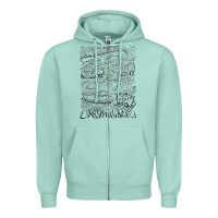 Seafoam princess bride quotes Zipper Hoodie - artisFamous