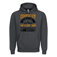 Smoke computer scientist programmer Zipper Hoodie - artisFamous
