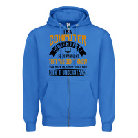 True Royal computer scientist programmer Zipper Hoodie - artisFamous